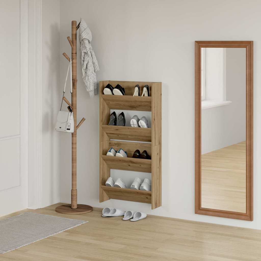 Vægsko skabe med hylde Andet 2 pcs artisan eg Konstrueret træ