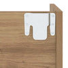 Vægsko skabe med hylde Andet 2 pcs artisan eg Konstrueret træ