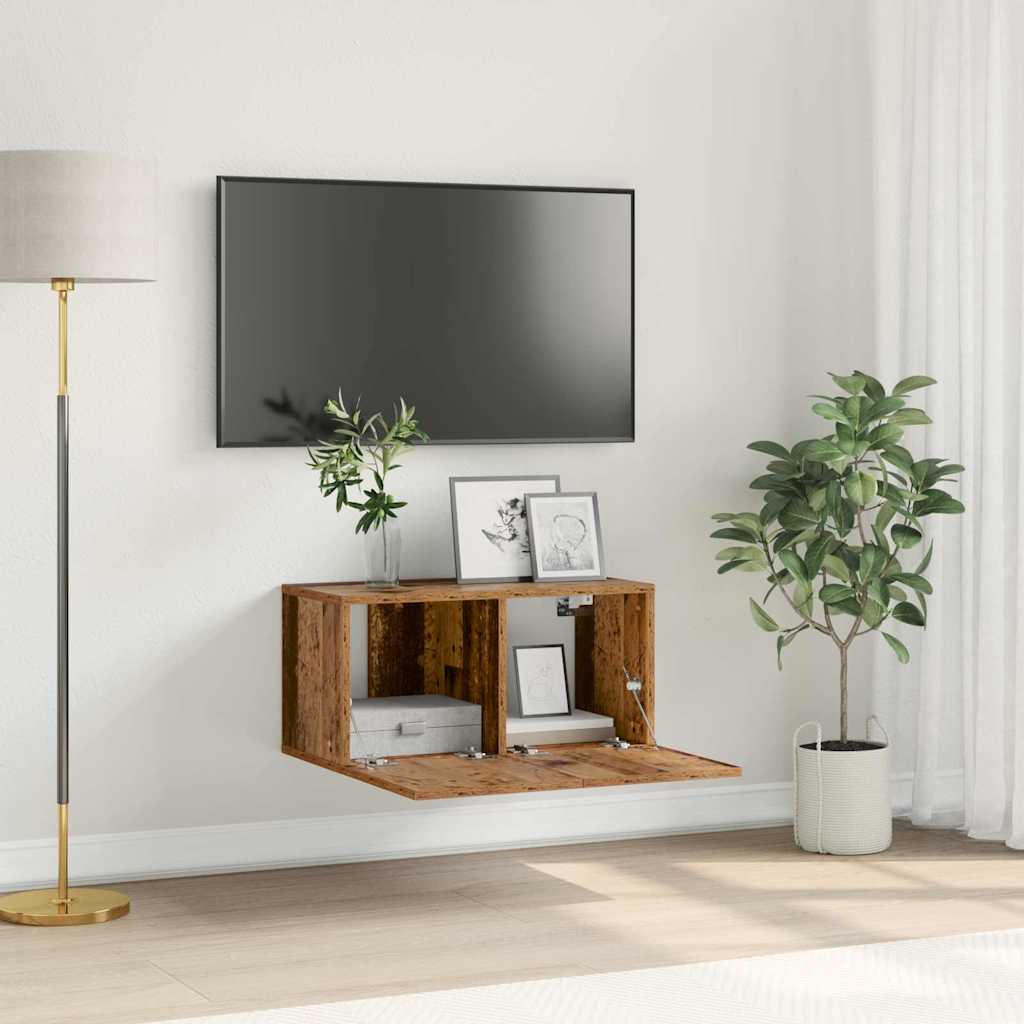 TV-skab Brun 60 x 30 x 30 cm Konstrueret træ