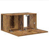 TV-skab 3 pcs Brun 60 x 30 x 30 cm Konstrueret træ