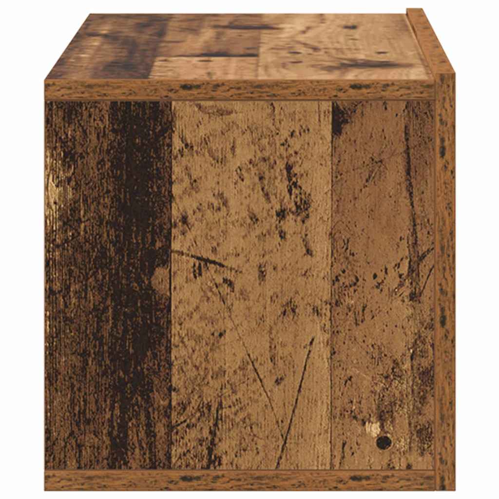 TV-skab 3 pcs Brun 60 x 30 x 30 cm Konstrueret træ