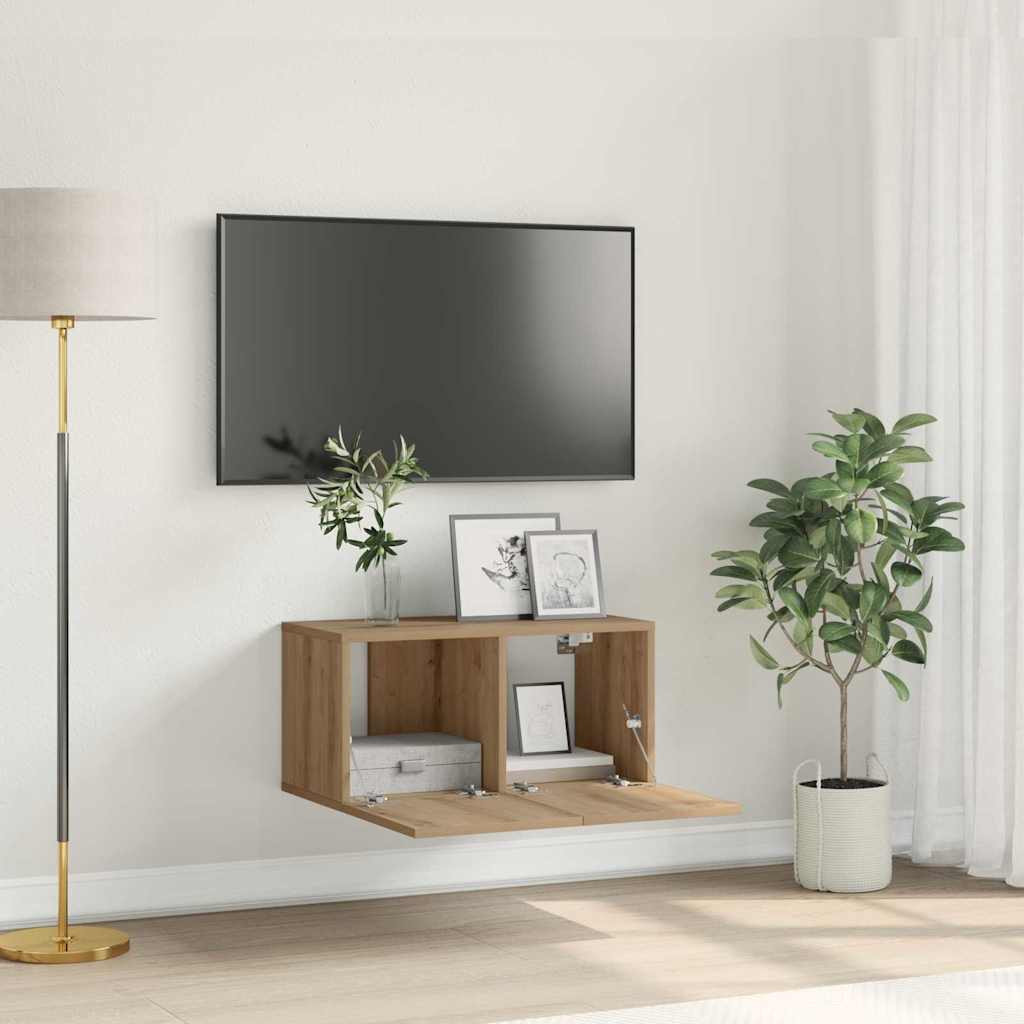 TV-skab Brun 60 x 30 x 30 cm Konstrueret træ
