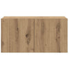 TV-skab 2 pcs Brun 60 x 30 x 30 cm Konstrueret træ