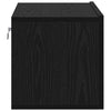 TV-skab Sort 60 x 30 x 30 cm Konstrueret træ