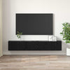 TV-skab 3 pcs Sort 60 x 30 x 30 cm Konstrueret træ
