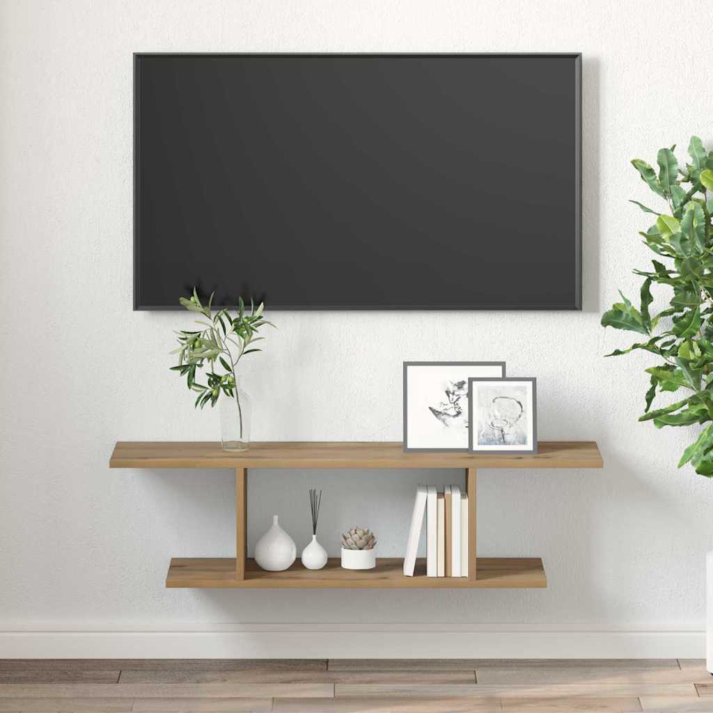 TV-skab Brun 103 x 30 x 26,5 cm Konstrueret træ