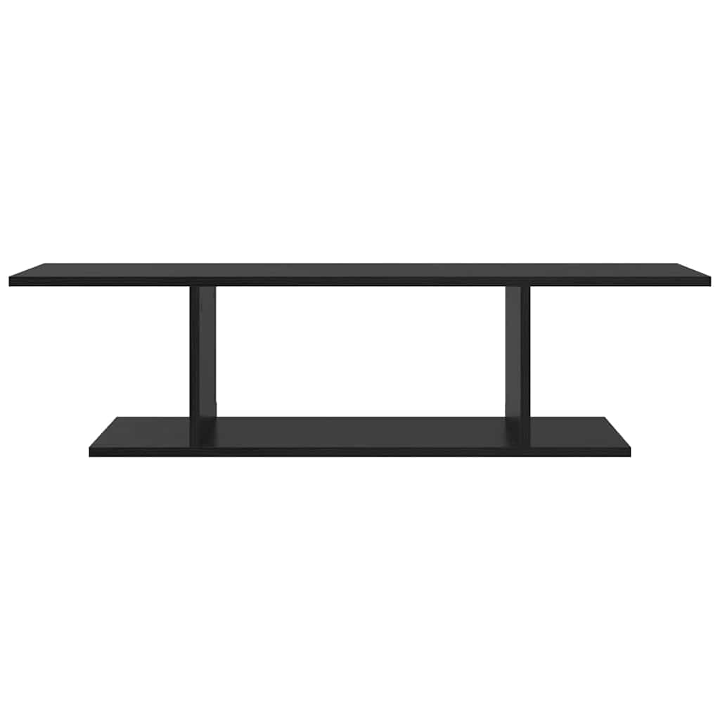 TV-skab Sort 103 x 30 x 26,5 cm Konstrueret træ