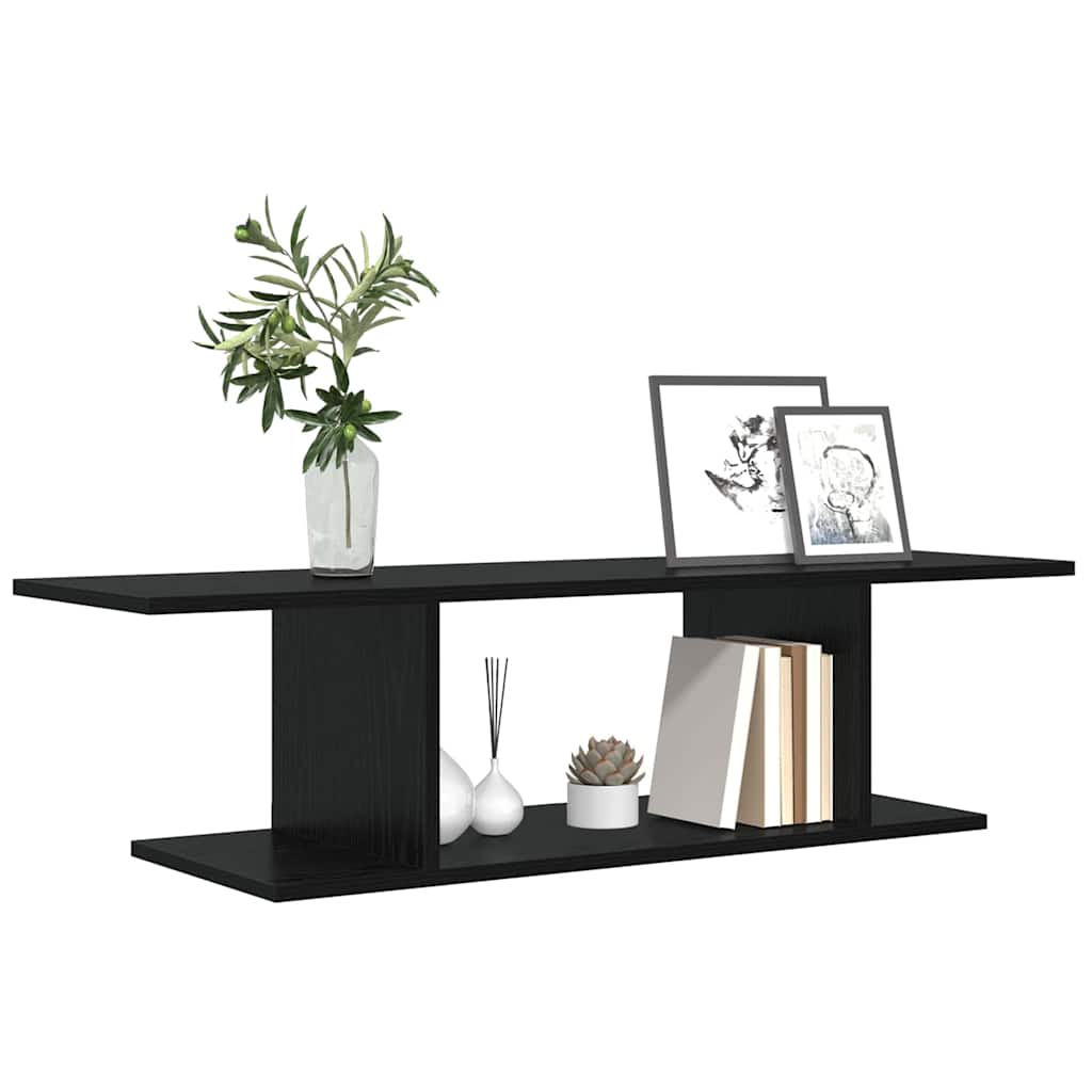TV-skab Sort 103 x 30 x 26,5 cm Konstrueret træ