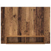 Væg TV Skab Gammelt træ 120 x 23.5 x 90 cm Konstrueret træ