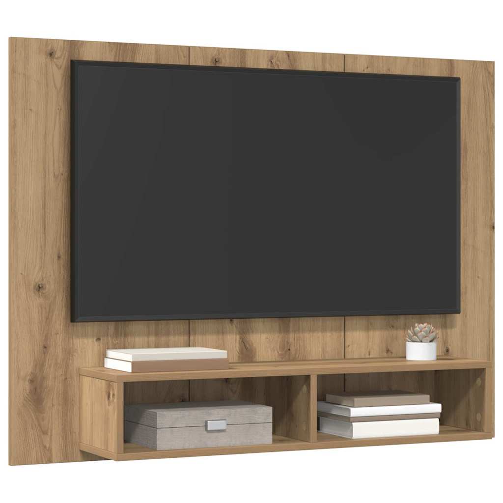 Væg TV Skab artisan eg 120 x 23.5 x 90 cm Konstrueret træ