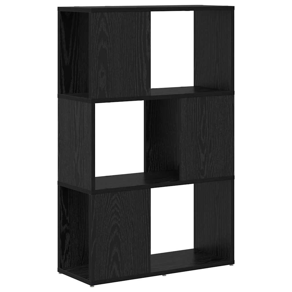 Underholdningscenter Sort 60 x 24 x 94 cm Konstrueret træ