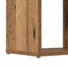 Underholdningscenter Brun 60 x 24 x 124 cm Konstrueret træ