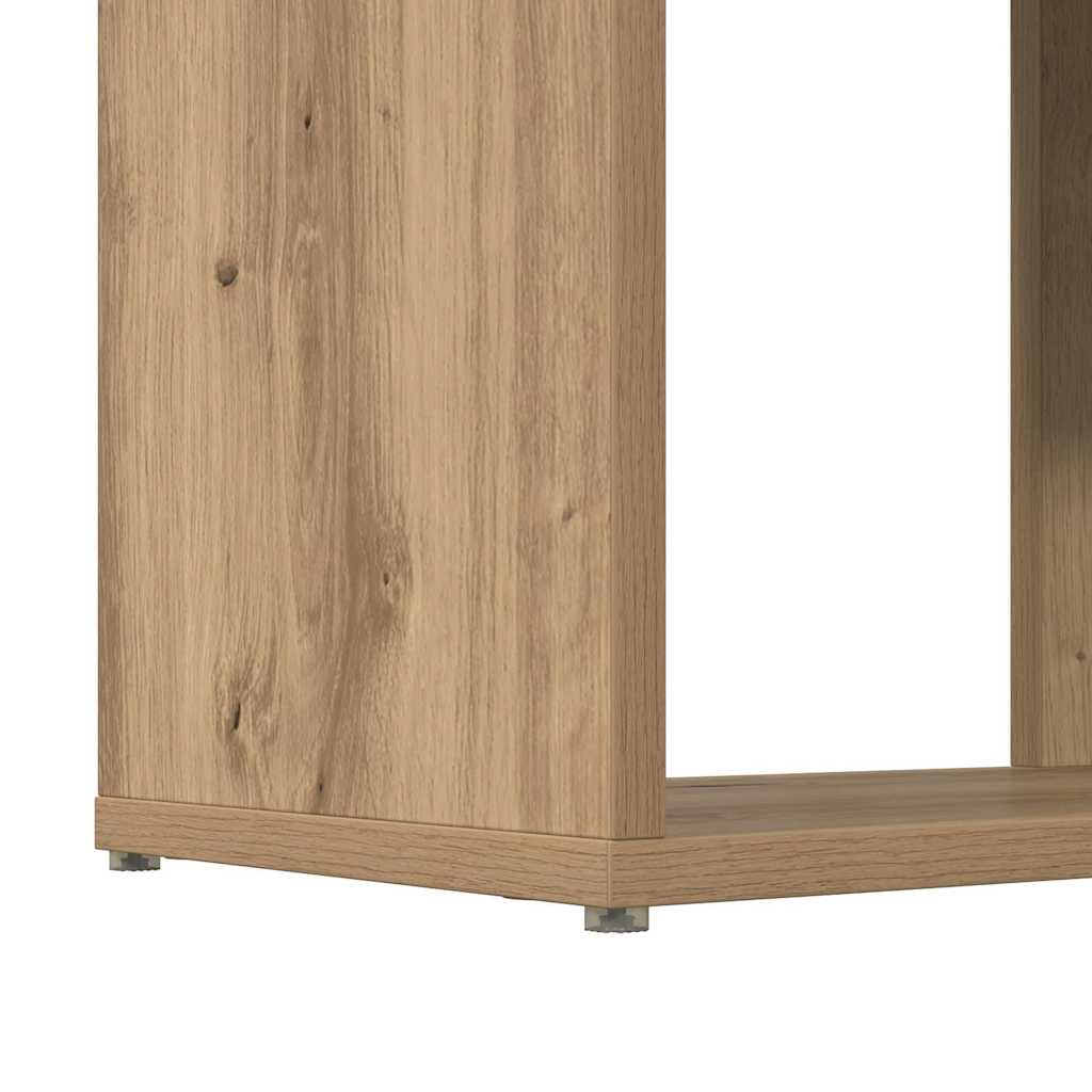 Underholdningscenter Brun 60 x 24 x 124 cm Konstrueret træ