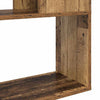 Underholdningscenter Brun 80 x 24 x 124 cm Konstrueret træ