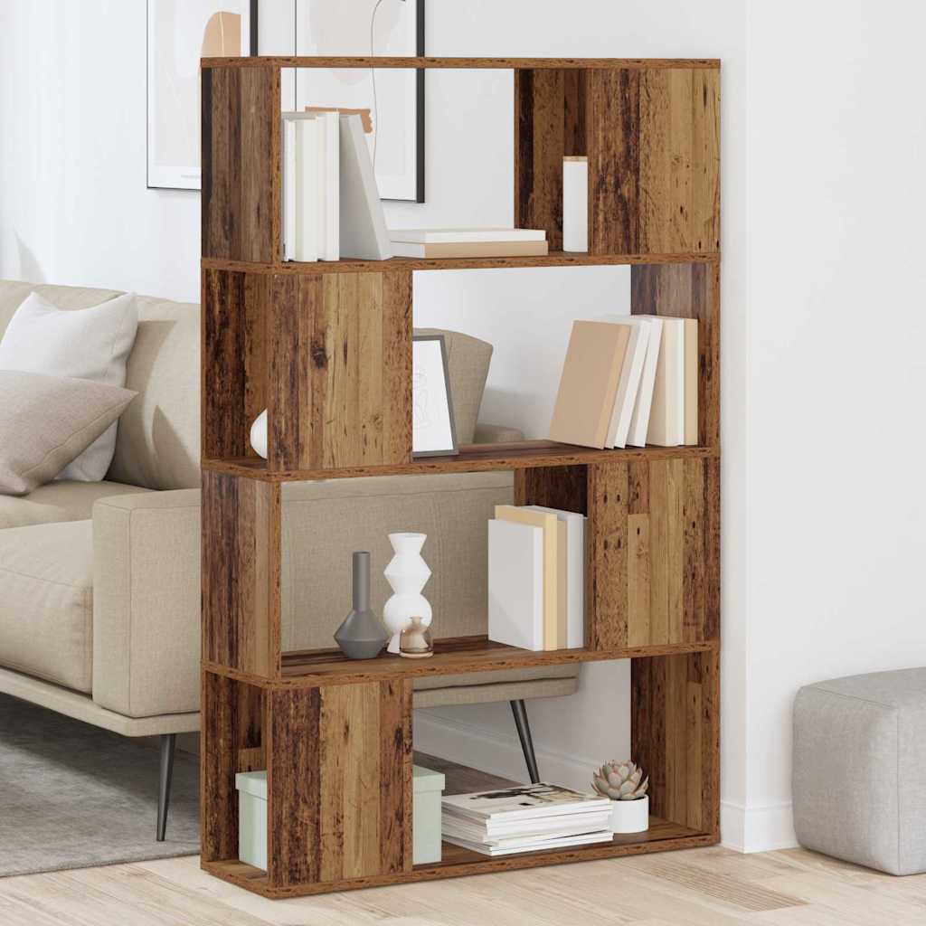 Underholdningscenter Brun 80 x 24 x 124 cm Konstrueret træ