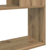 Underholdningscenter Brun 80 x 24 x 124 cm Konstrueret træ