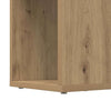 Underholdningscenter Brun 80 x 24 x 124 cm Konstrueret træ