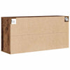Skoskab med hylde Gammelt træ 103 x 30 x 51 cm Konstrueret træ