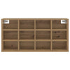 Sko skab med hylde artisan eg 103x30x51 cm Konstrueret træ