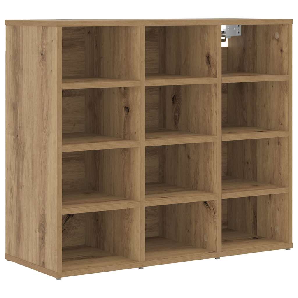 Skoskab med hylde artisan eg 77,5 x 30 x 67 cm Konstrueret træ