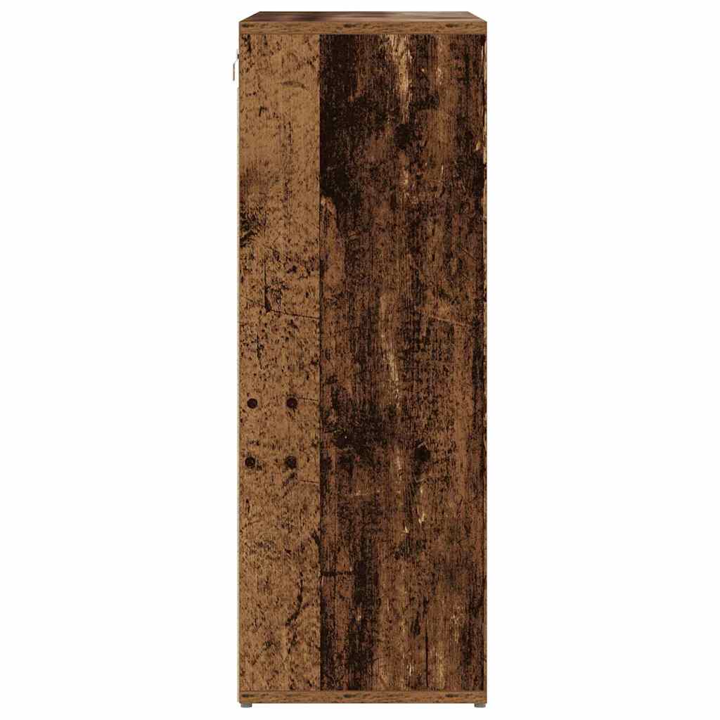 Skoskab Gammelt træ 77,5 x 30 x 83,5 cm Konstrueret træ