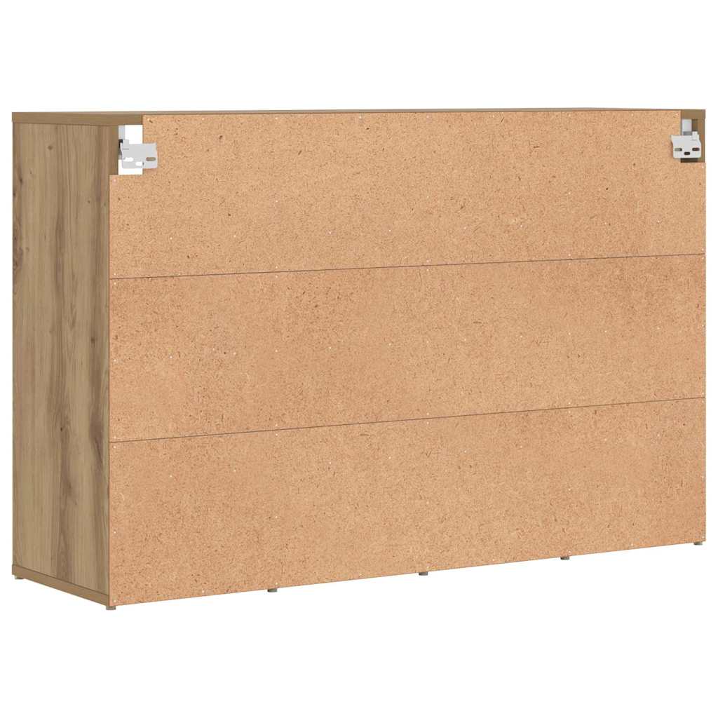 Skoskab med hylde artisan eg 103 x 30 x 67 cm Konstrueret træ