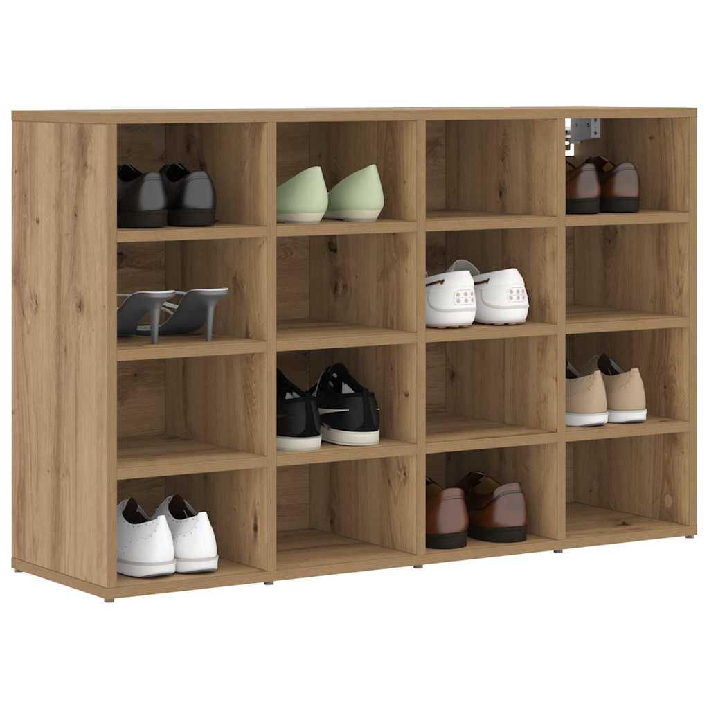 Skoskab med hylde artisan eg 103 x 30 x 67 cm Konstrueret træ