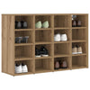 Skoskab med hylde artisan eg 103 x 30 x 67 cm Konstrueret træ
