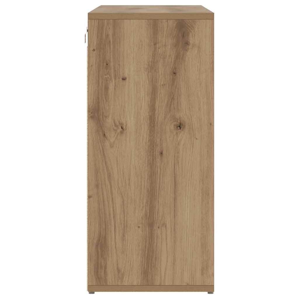 Skoskab med hylde artisan eg 103 x 30 x 67 cm Konstrueret træ