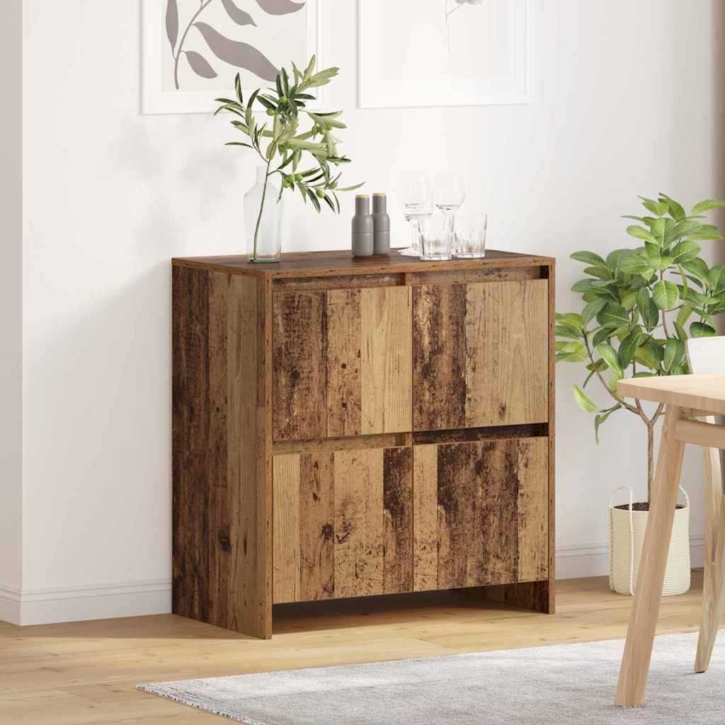 Sideboard Gammelt træ 70 x 41 x 75 cm Konstrueret træ