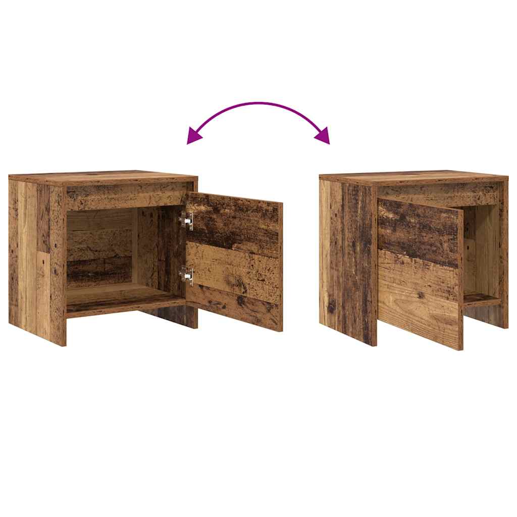 Natskab Gammelt træ 45 x 34 x 44.5 cm Konstrueret træ