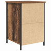 Natskab 2 pcs Gammelt træ 40 x 42 x 60 cm Konstrueret træ