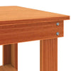 Arbejdsbænk Gyldenbrun 110.5 x 50 x 80 cm Massivt fyrretræ