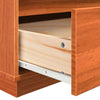 Natskab 2 pcs Gyldenbrun 60 x 34 x 51 cm Massivt fyrretræ