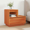 Natskab 2 pcs Gyldenbrun 60 x 34 x 51 cm Massivt fyrretræ