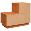 Natskab 2 pcs Gyldenbrun 60 x 34 x 51 cm Massivt fyrretræ