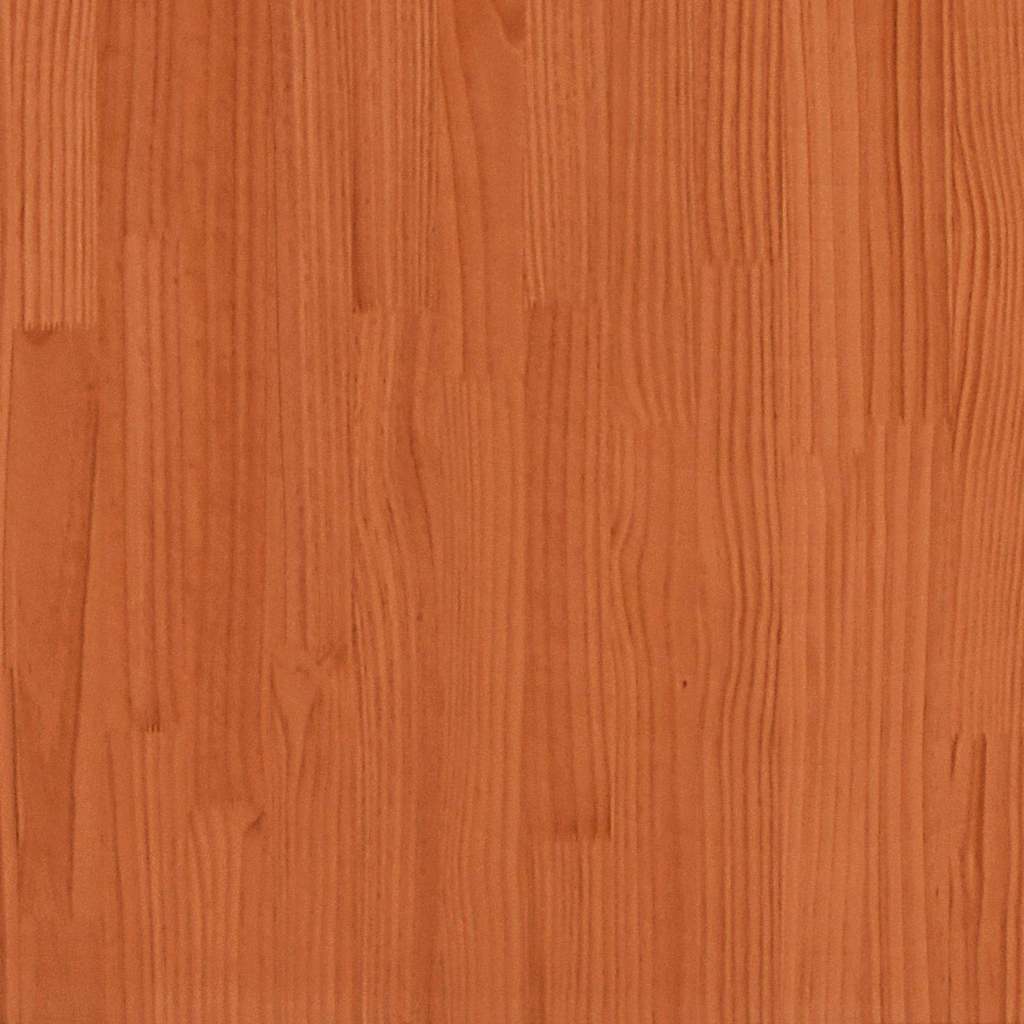 Sko bænk Gyldenbrun 110 x 38 x 45.5 cm Massivt fyrretræ