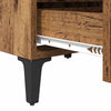 Natskab 2 pcs Gammelt træ 40 x 35 x 50 cm Konstrueret træ