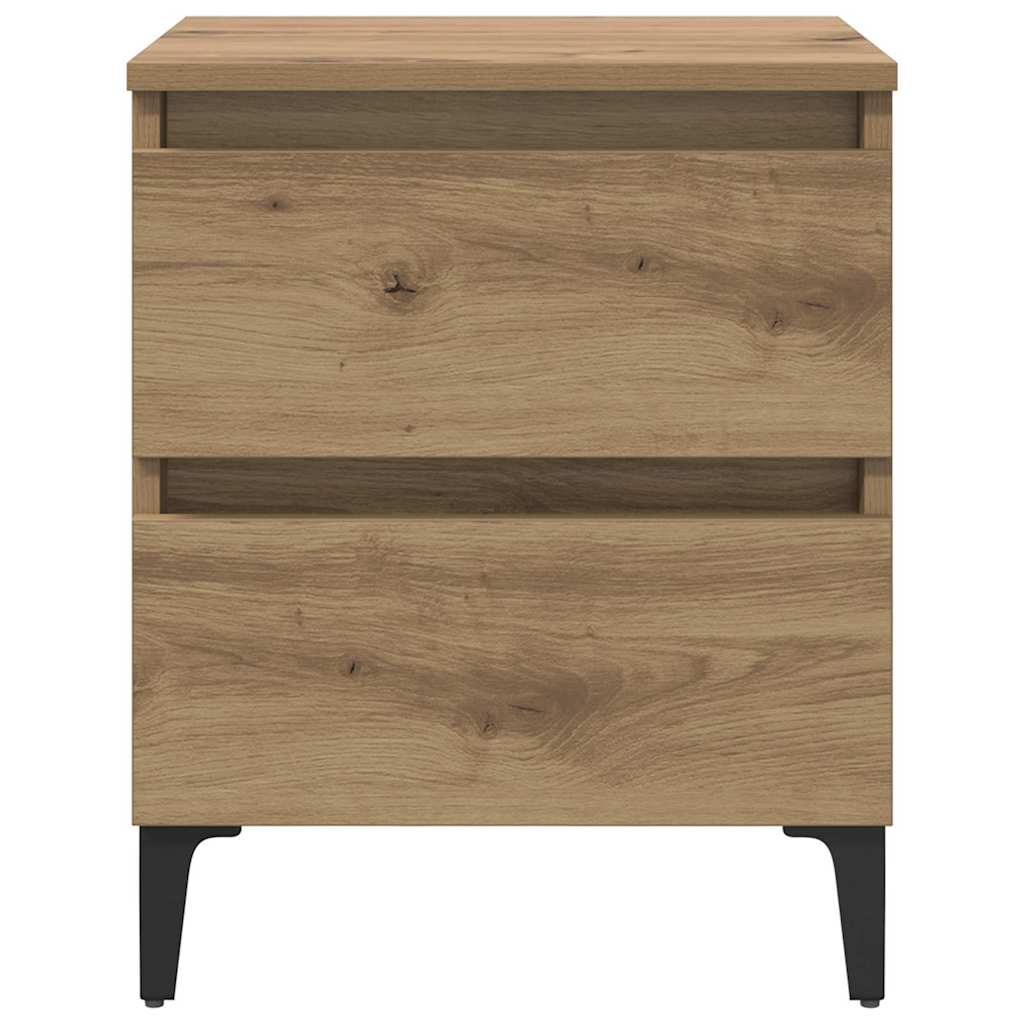 Natskab 2 pcs artisan eg 40 x 35 x 50 cm Konstrueret træ