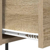 Natskab 2 pcs Sonoma-eg 42 x 41 x 56 cm Konstrueret træ