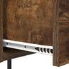 Natskab 2 pcs Røget eg 42 x 41 x 56 cm Konstrueret træ