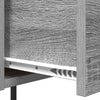 Natskab 2 pcs Grå sonoma-eg 42 x 41 x 56 cm Konstrueret træ