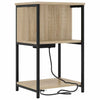 Natskab 2 pcs Sonoma-eg 38 x 31 x 61 cm Konstrueret træ