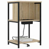Natskab 2 pcs Sonoma-eg 38 x 31 x 61 cm Konstrueret træ
