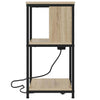Natskab 2 pcs Sonoma-eg 38 x 31 x 61 cm Konstrueret træ