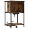 Natskab 2 pcs Røget eg 38 x 31 x 61 cm Konstrueret træ