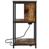 Natskab 2 pcs Røget eg 38 x 31 x 61 cm Konstrueret træ
