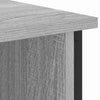 Natskab 2 pcs Grå sonoma-eg 38 x 31 x 61 cm Konstrueret træ