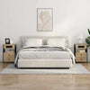Natskab 2 pcs Sonoma-eg 40 x 31 x 60 cm Konstrueret træ