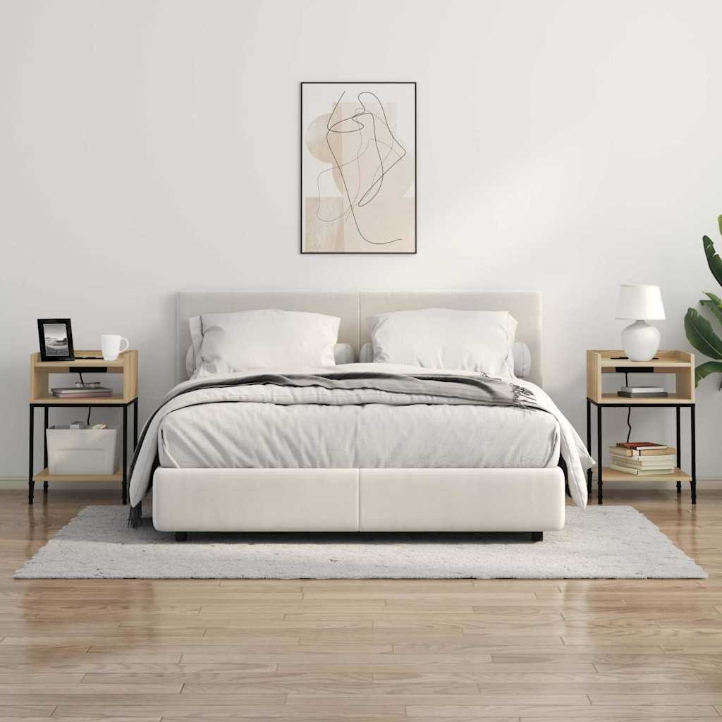 Natskab med hylde Sonoma-eg 40 x 40 x 61 cm Konstrueret træ
